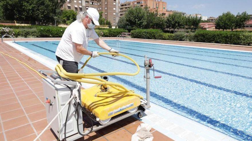 Zaragoza prepara una apertura de piscinas marcada por la excepcionalidad