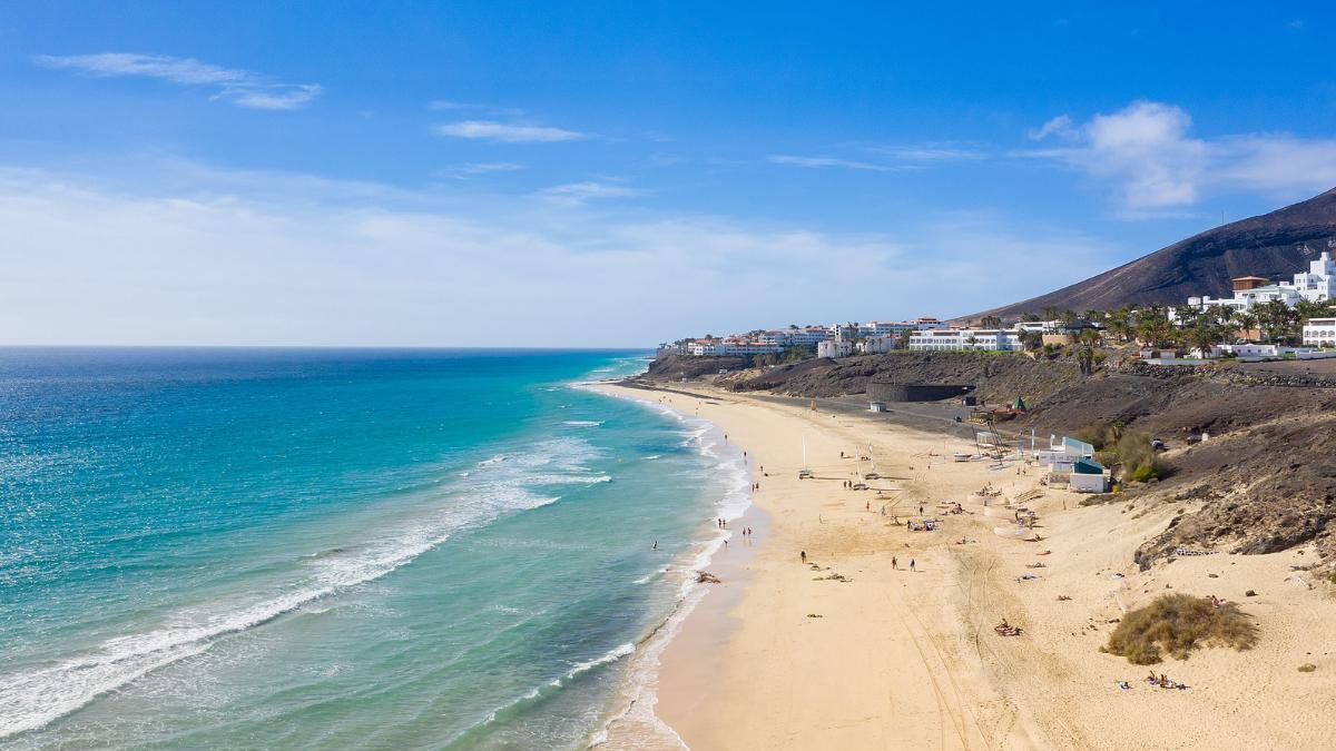 Playa de Esquinzo, en Fuerteventura