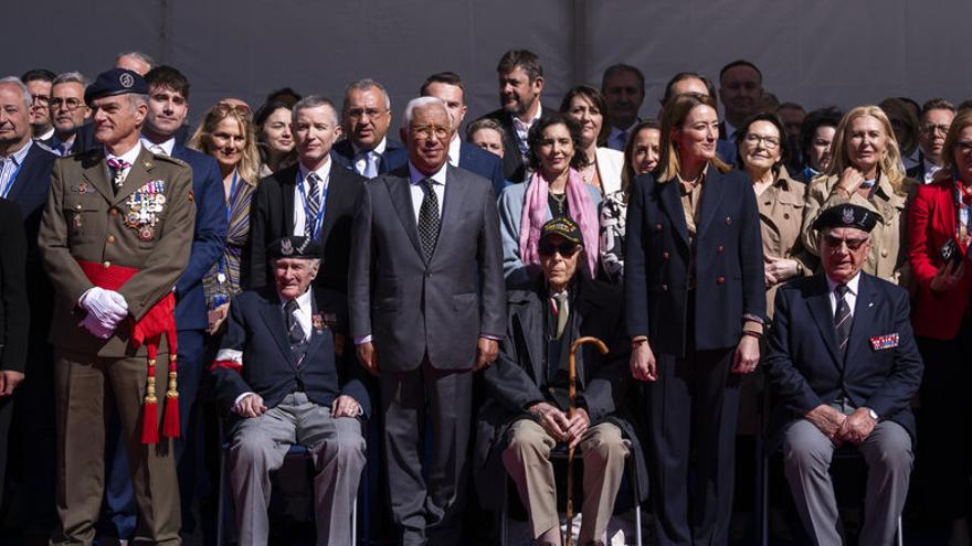 Vídeo: Veterans de la Segona Guerra Mundial avisen la UE que 80 anys després "la lluita pels valors no ha acabat"