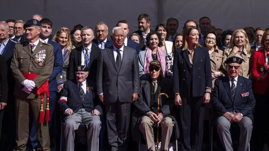 Vídeo: Veterans de la Segona Guerra Mundial avisen la UE que 80 anys després "la lluita pels valors no ha acabat"