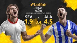 Sevilla FC vs. Deportivo Alavés: horario, TV, estadísticas, clasificación y pronósticos