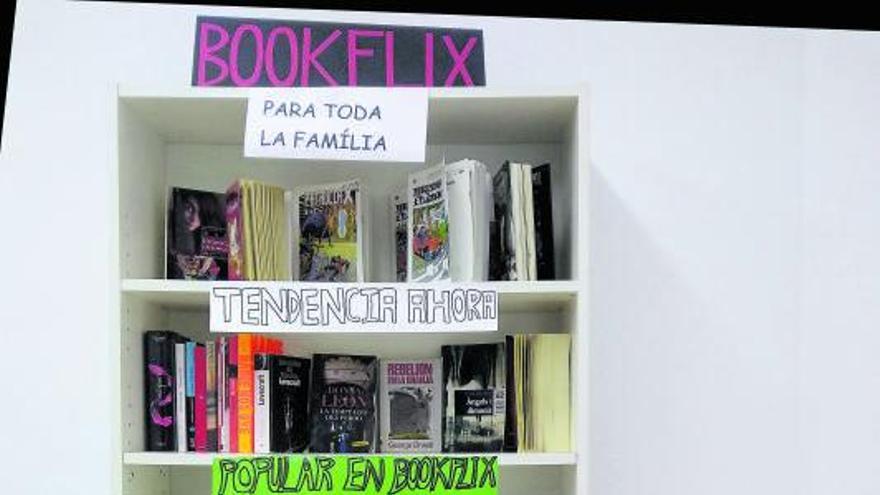 En vez de Netflix, en Felanitx tienen Bookflix. 