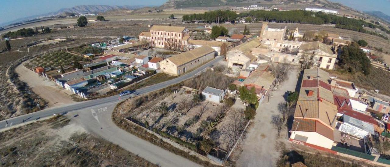 Panorámica de la Colonia de Santa Eulalia y sus terrenos. ÁXEL ÁLVAREZ