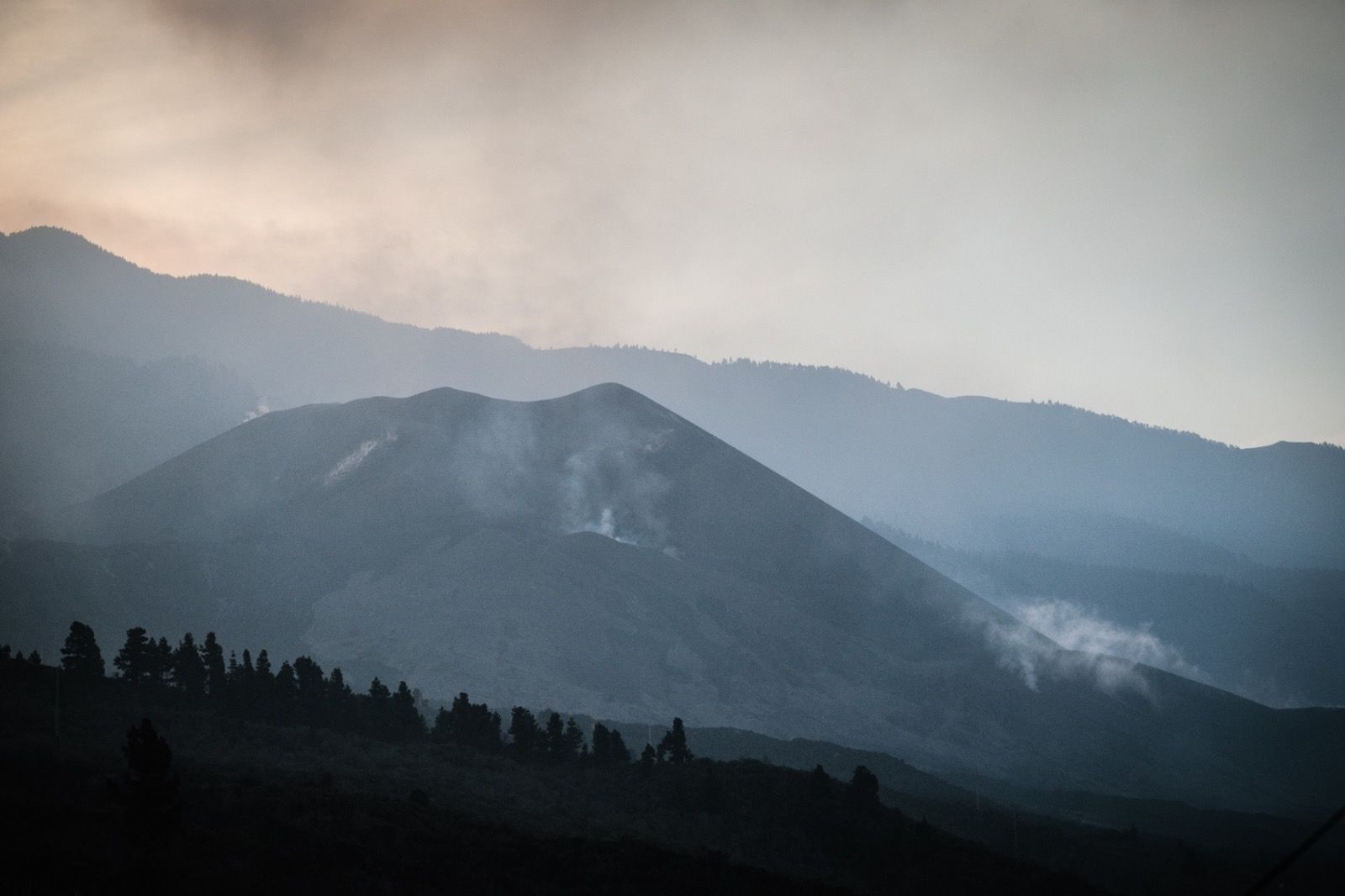 El volcán de La Palma (14/12/20)