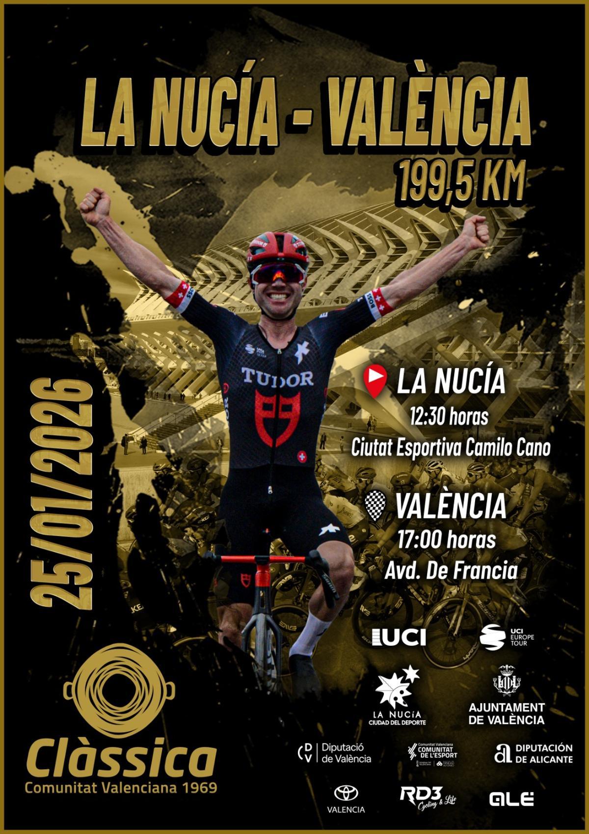 La Nucía será salida de la “Clàssica Comunitat Valenciana” de ciclismo