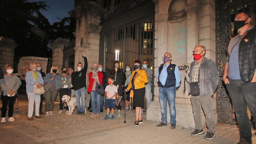 cocentració aquest dijous al vespre davant el Lluís de Peguera en el tercer aniversari de l&#039;1-O