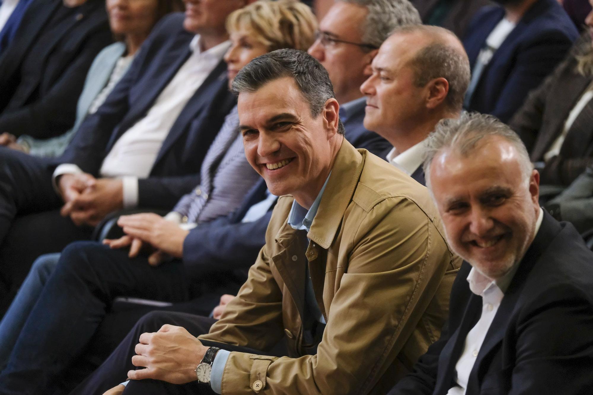 Mitin de Pedro Sánchez en Las Palmas de Gran Canaria