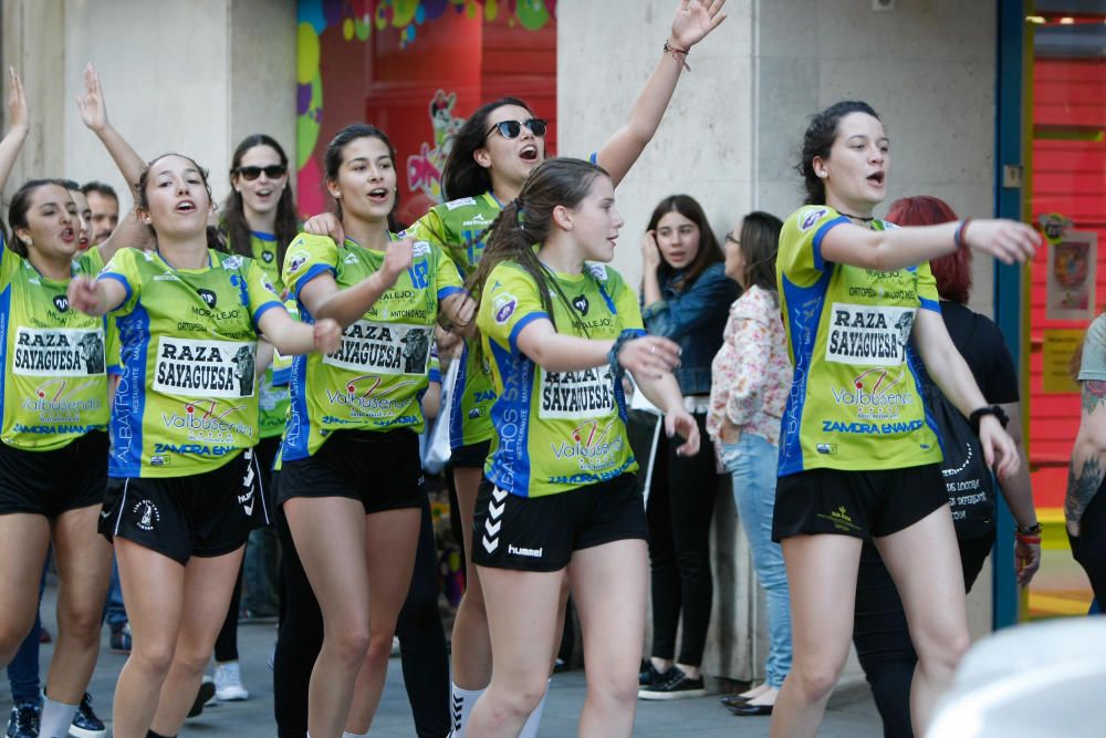 Zamora celebra el ascenso del MMT Seguros