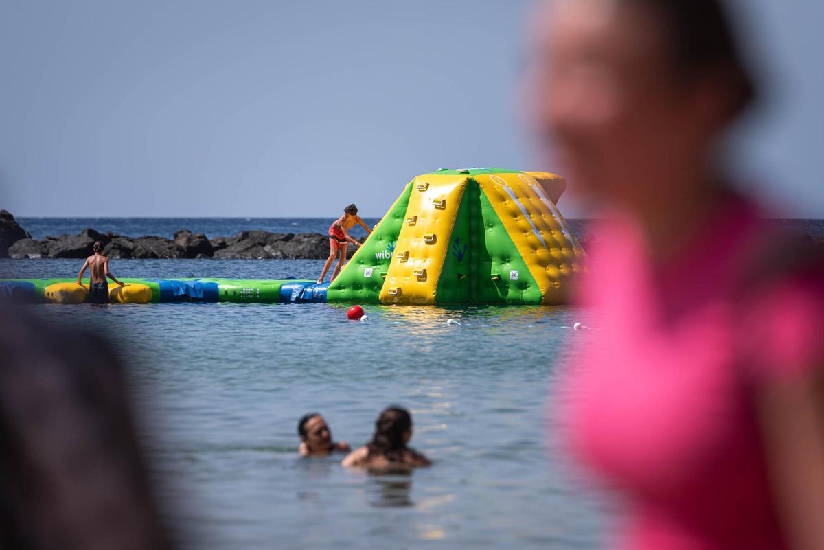 Apertura del parque acuático Ocean Play en Las Teresitas Apertura del parque acuático Ocean Play en Las Teresitas