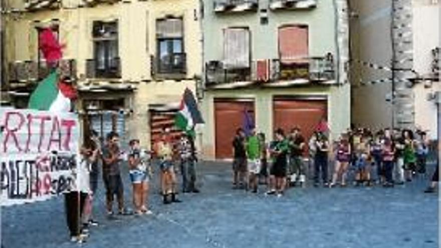 Manresa mostra el seu suport al poble palestí