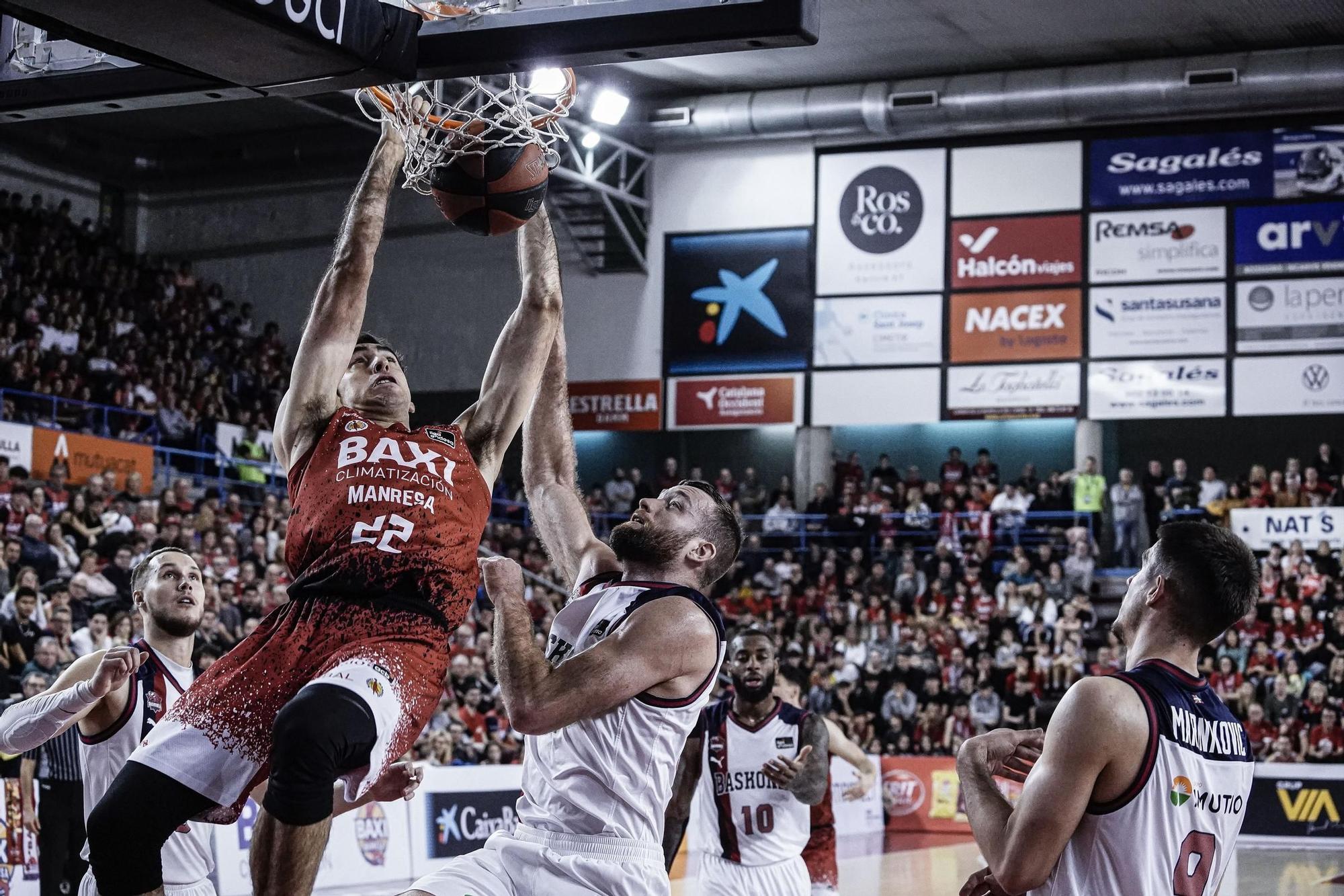 Les millors imatges del Baxi Manresa - Baskonia