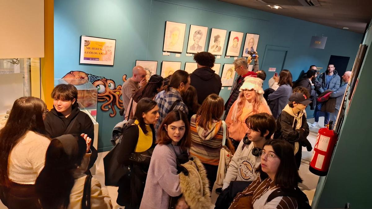 El proyecto reconoce el papel de las geólogas desde el Museo Paleontológico de Elceh