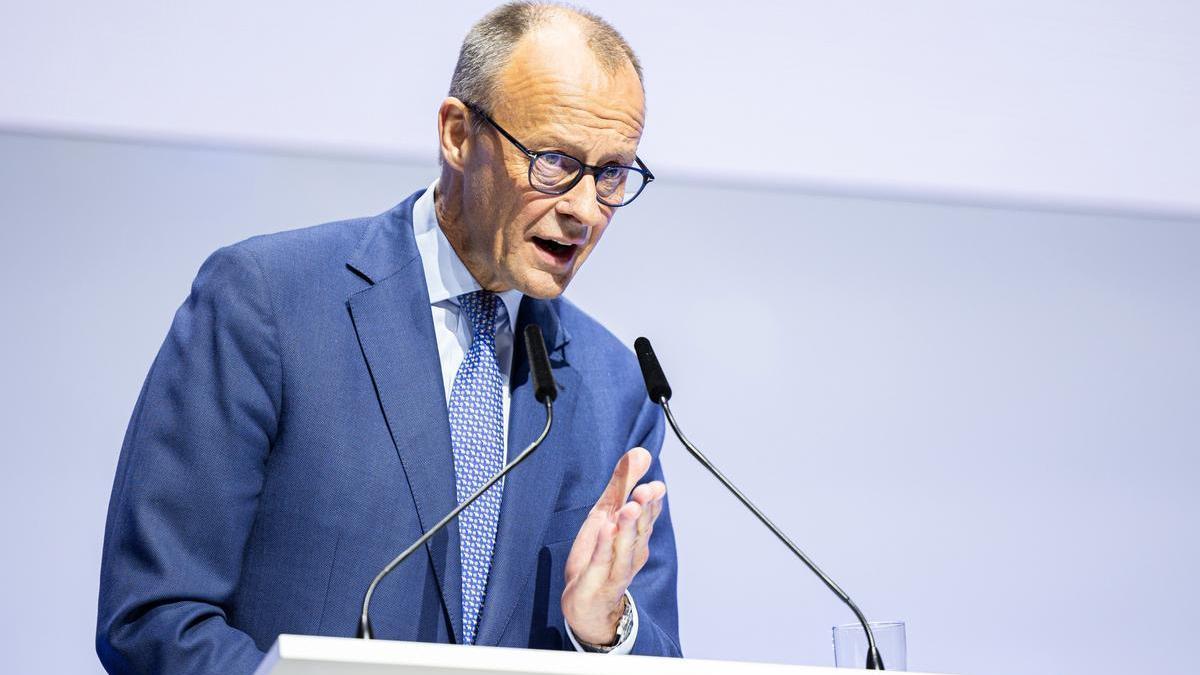 El líder de la CDU, Friedrich Merz.