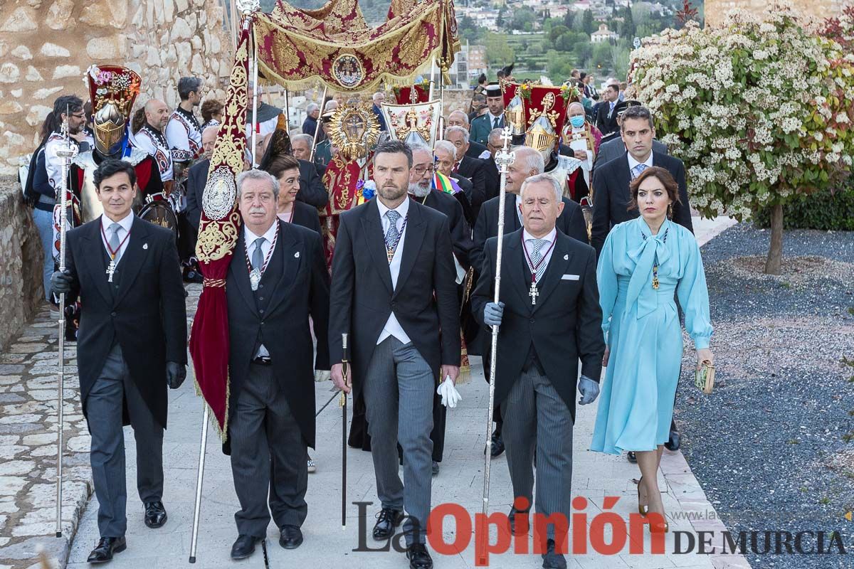 Procesión de subida a la Basílica en las Fiestas de Caravaca