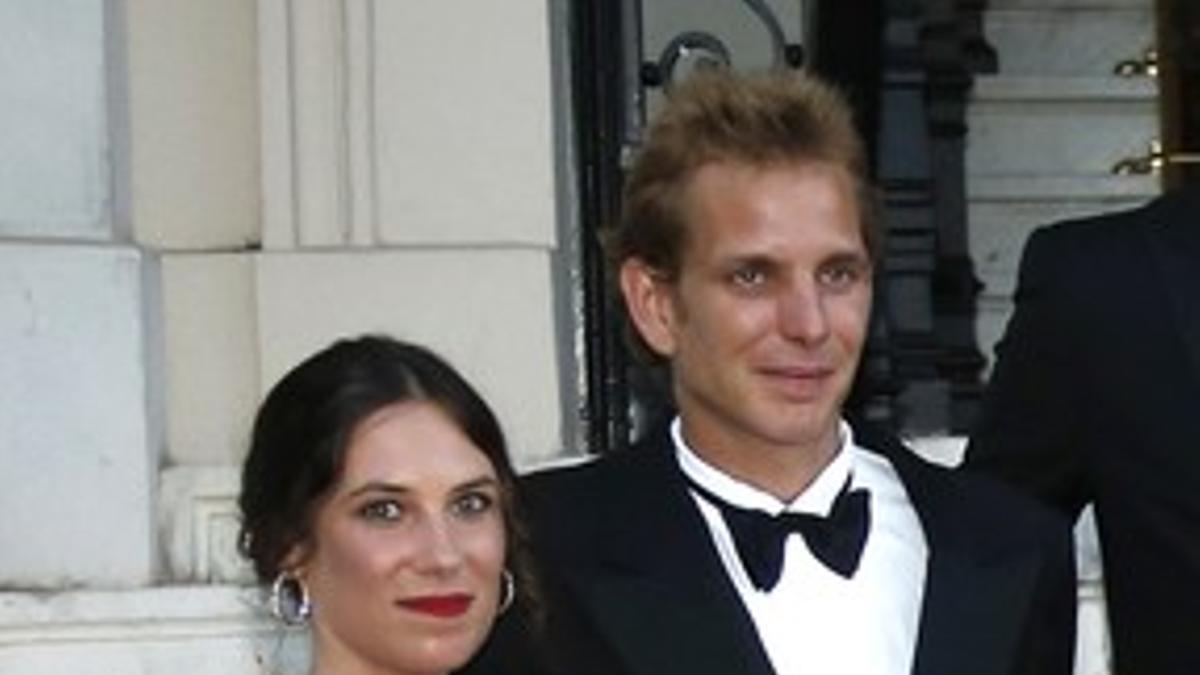 Andrea Casiraghi y Tatiana Santo Domingo, el pasado 27 de julio en Mónaco.