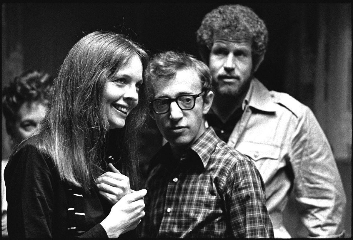 Diane Keaton y Woody Allen.