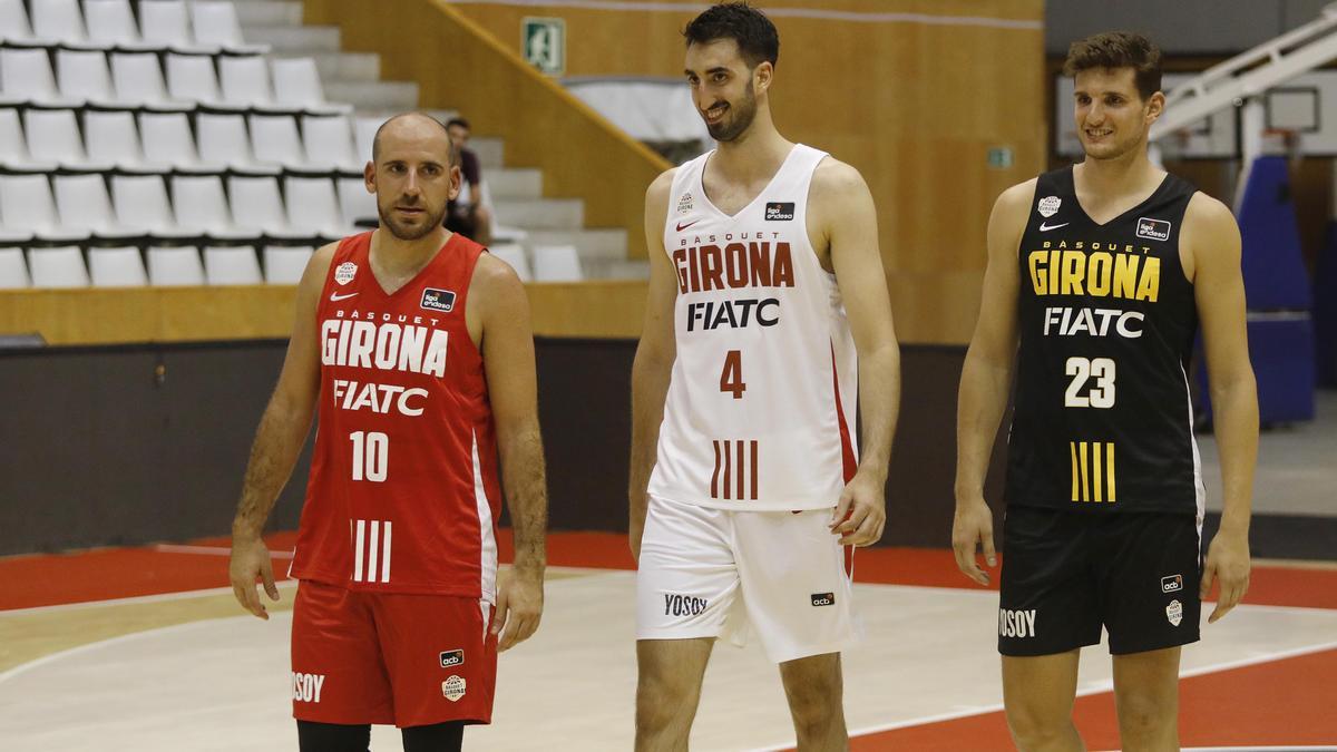 El Bàsquet Girona presenta les noves equipacions per a la temporada 23-24