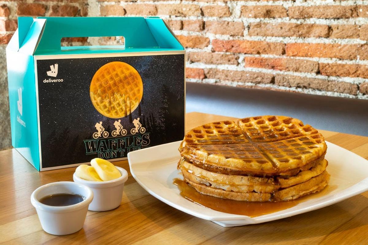 Deliveroo te hará llegar los gofres de Stranger Things.
