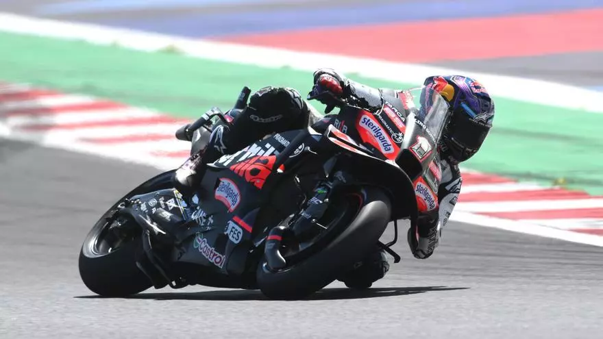 Así ha sido el test privado de Jorge Martín en Misano