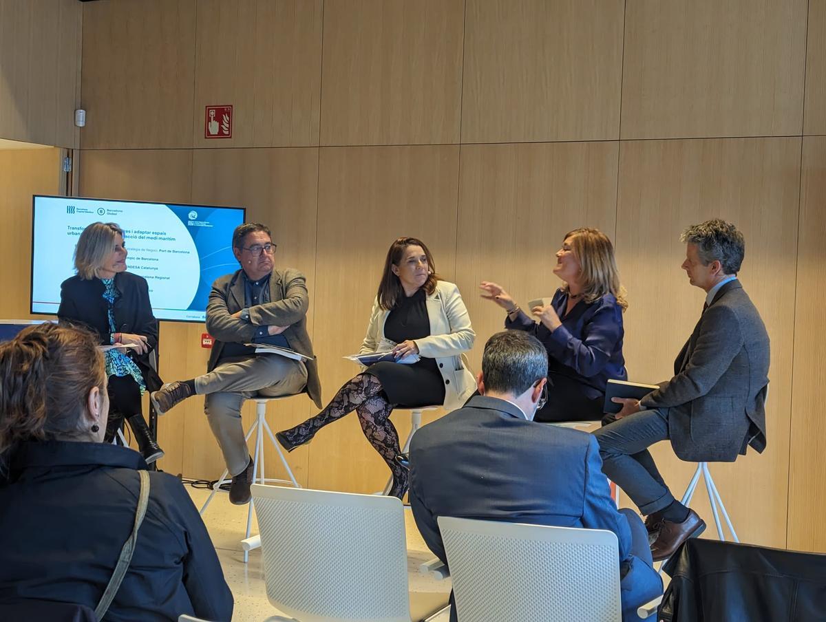 Jornada sobre la conservación del océano en Barcelona con Cristina Buesa, Juan Carlos Montiel, Emma Cobos, OlgaCerezo y Enric Brazis.