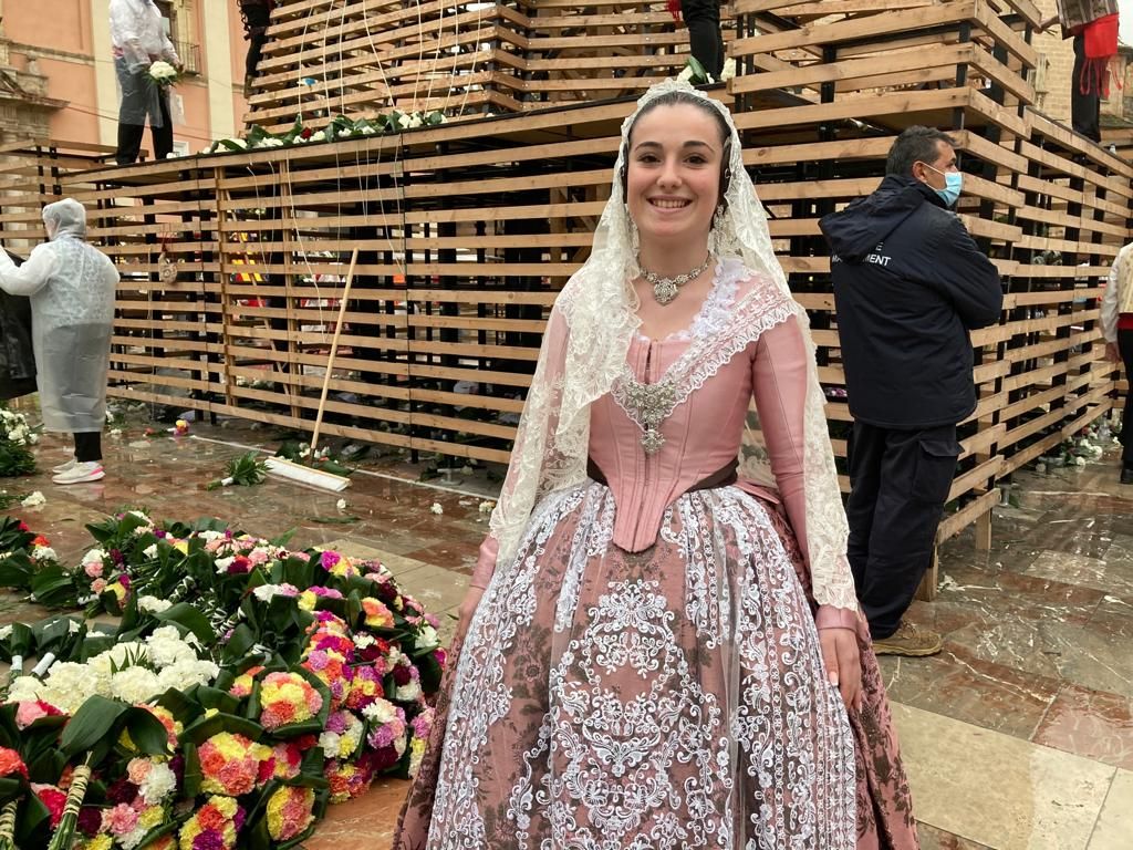 Galería de falleras ilustres en la Ofrenda de las Fallas 2022