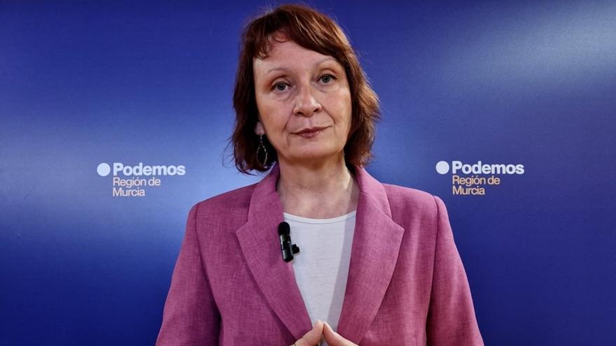 María Marín condena el &#039;lawfare&#039; contra Sánchez: &quot;Ningún partido conoce como Podemos la persecución de los poderes antidemocráticos&quot;