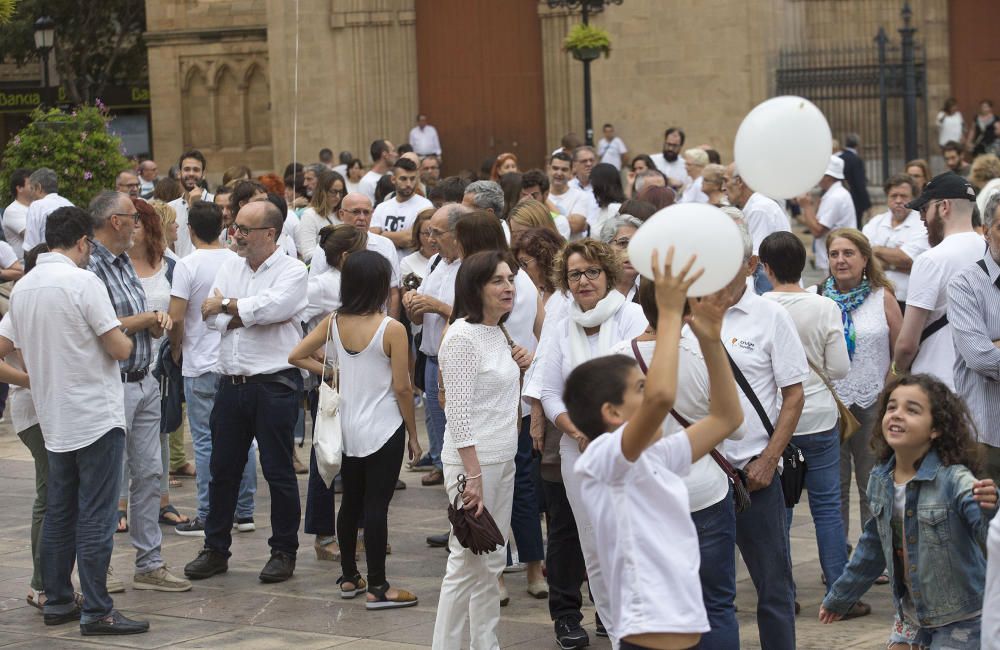 Concentración de "Parlem" en Castelló