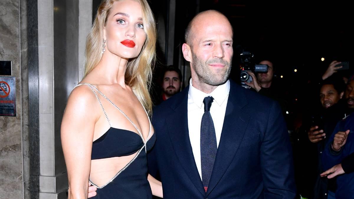 Rosie Huntington-Whiteley y Jason Statham