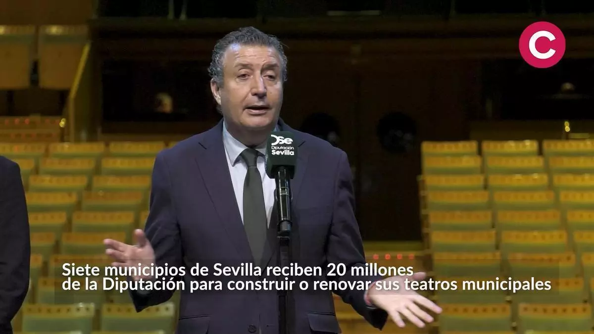Mapa de la inversión cultural en Sevilla: 20 millones de Diputación para construir y renovar teatros municipales