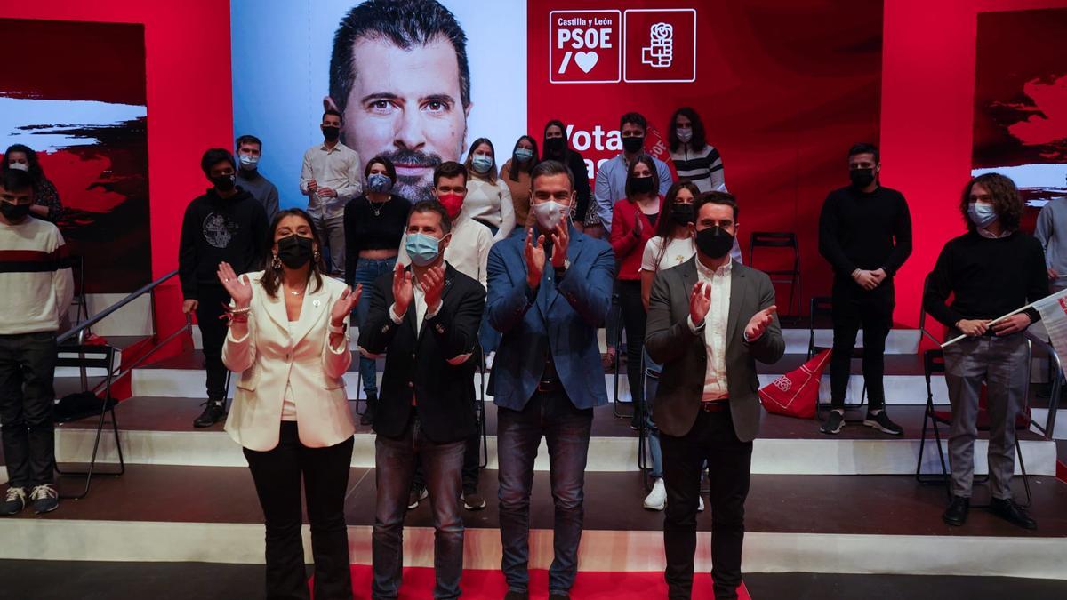 GALERÍA | Las imágenes del acto del PSOE en Zamora con Pedro Sánchez, Luis Tudanca, Ana Sánchez y Antidio Fagúndez