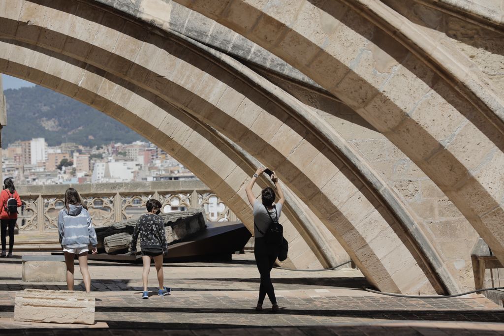 Vuelven las visitas a las terrazas de la Catedral de Mallorca