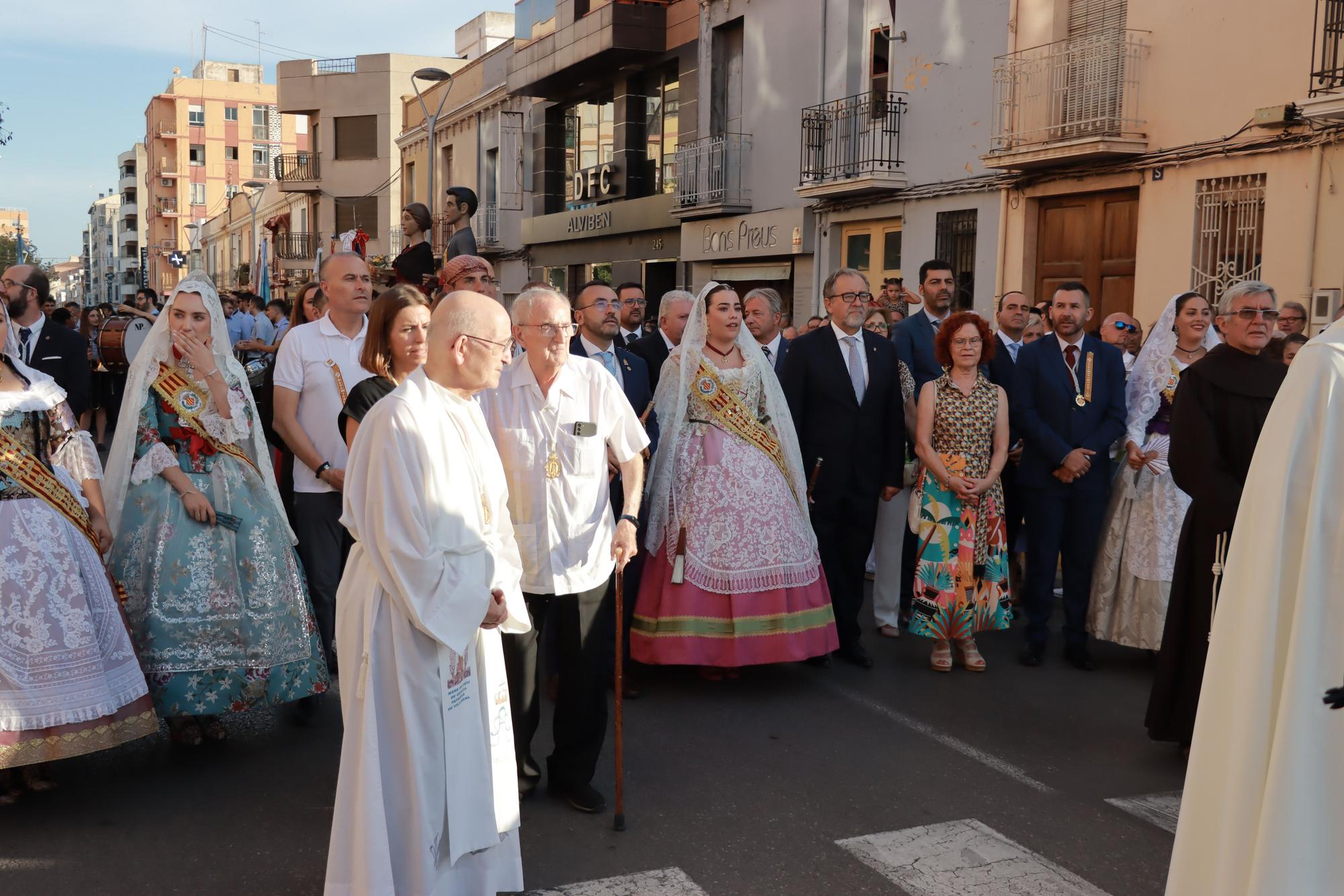 Las fotos de la 'baixà' de la Mare de Déu de Gràcia en Vila-real