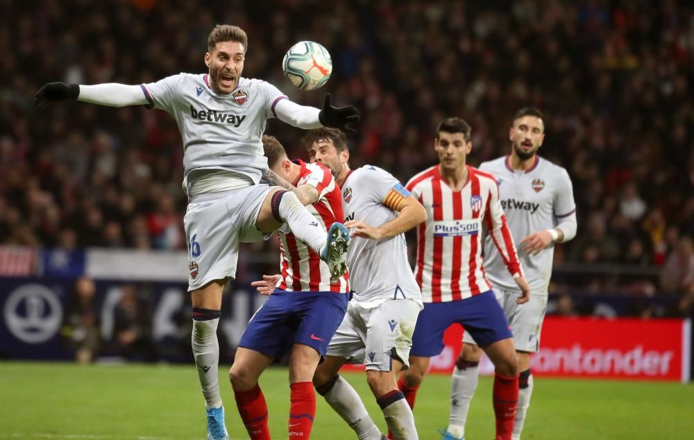 El Atlético de Madrid - Levante UD, en imágenes