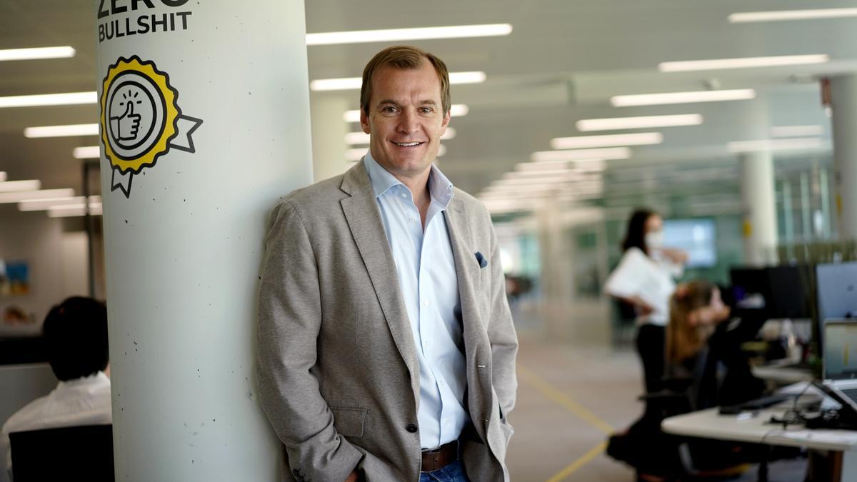 Meinrad Spenger, consejero delegado de MásMóvil. FOTO: JOSE LUIS ROCA