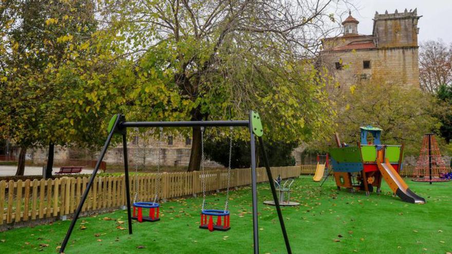 El parque de A Xunqueira tras la renovación. |  Iñaki Abella