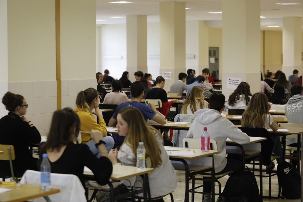 Pruebas de selectividad del campus de Gijón