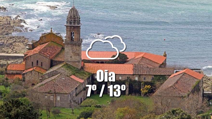El tiempo en Oia: previsión meteorológica para hoy, viernes 21 de noviembre