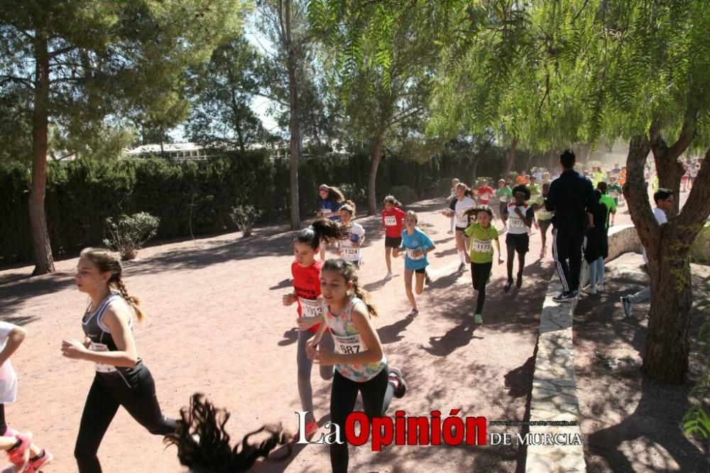 Final Cross Escolar de Lorca. Alevín femenino