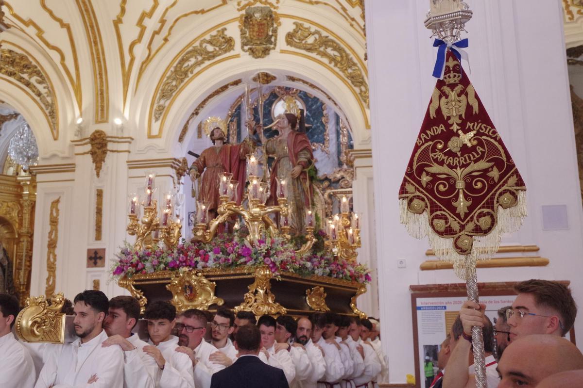 Procesión de los Santos Patronos, en imágenes