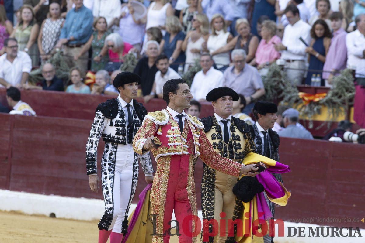 Tercer festejo de la Feria Taurina de Murcia (Talavante, Paco Ureña y Roca Rey), en imágenes