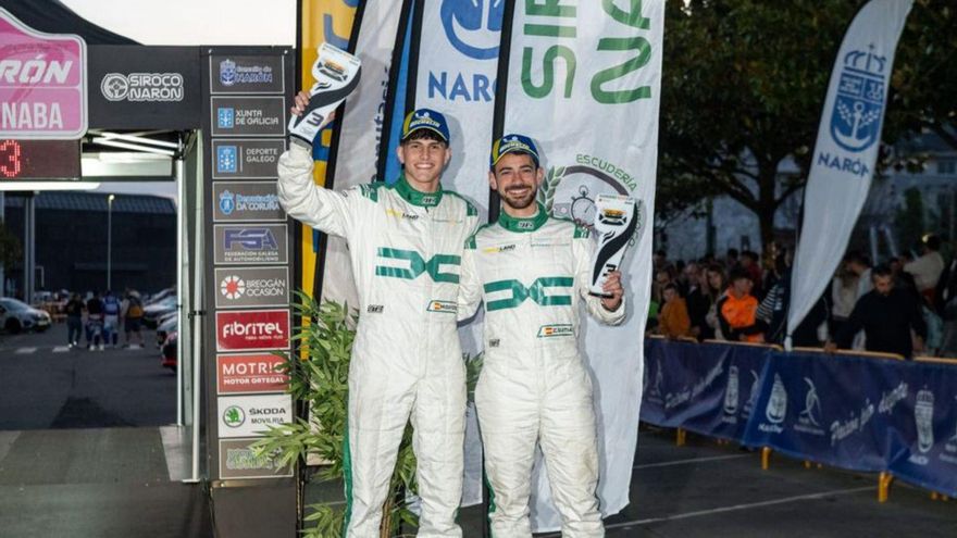 Guitián y Gayoso acaban segundos en la Sandero Cup del Rallye de Narón