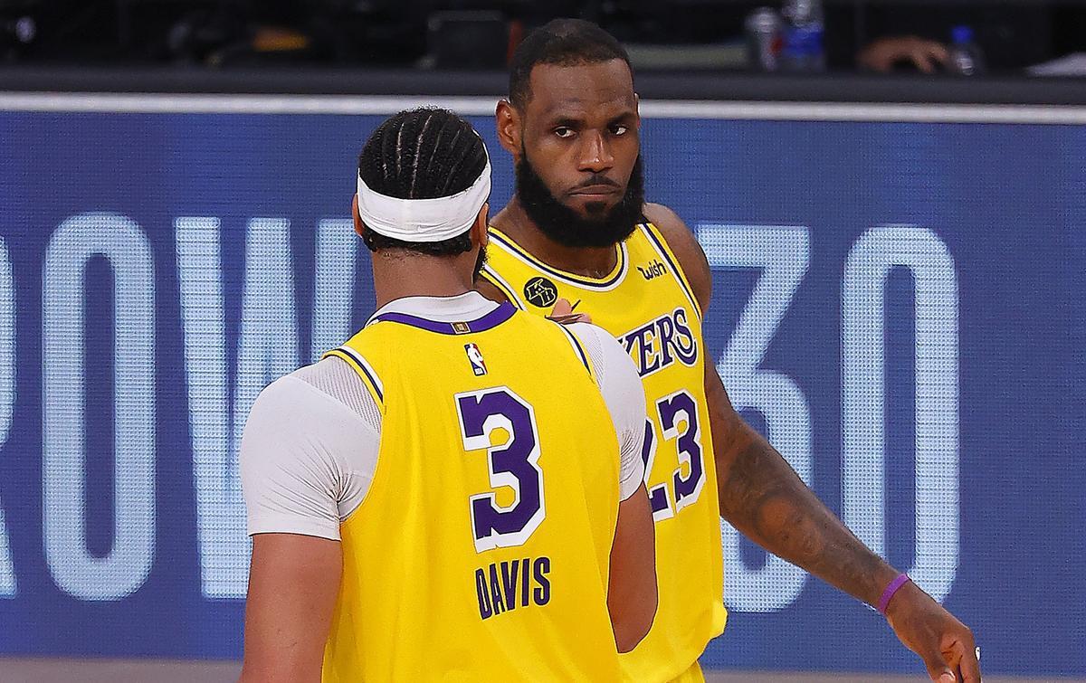 El mejor socio de LeBron en los Lakers sigue siendo Anthony Davis, con el que confía ganar otro anillo para los angelinos