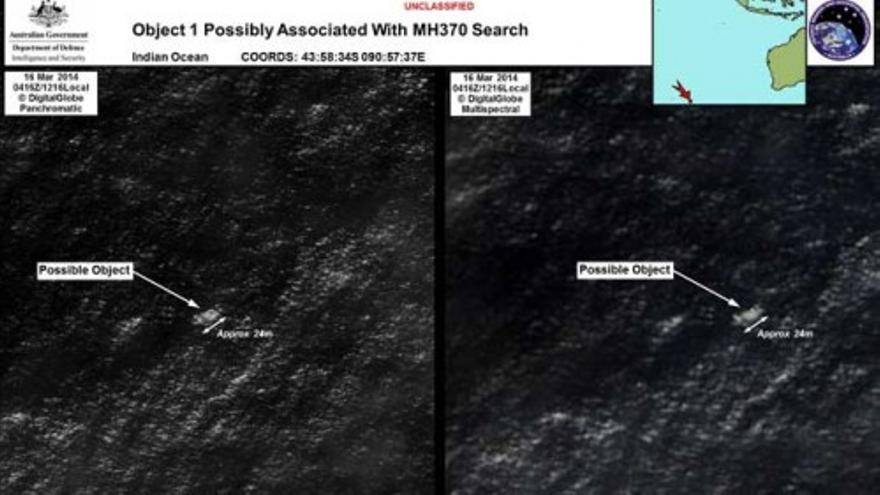 Hallan dos posibles restos del avión desaparecido