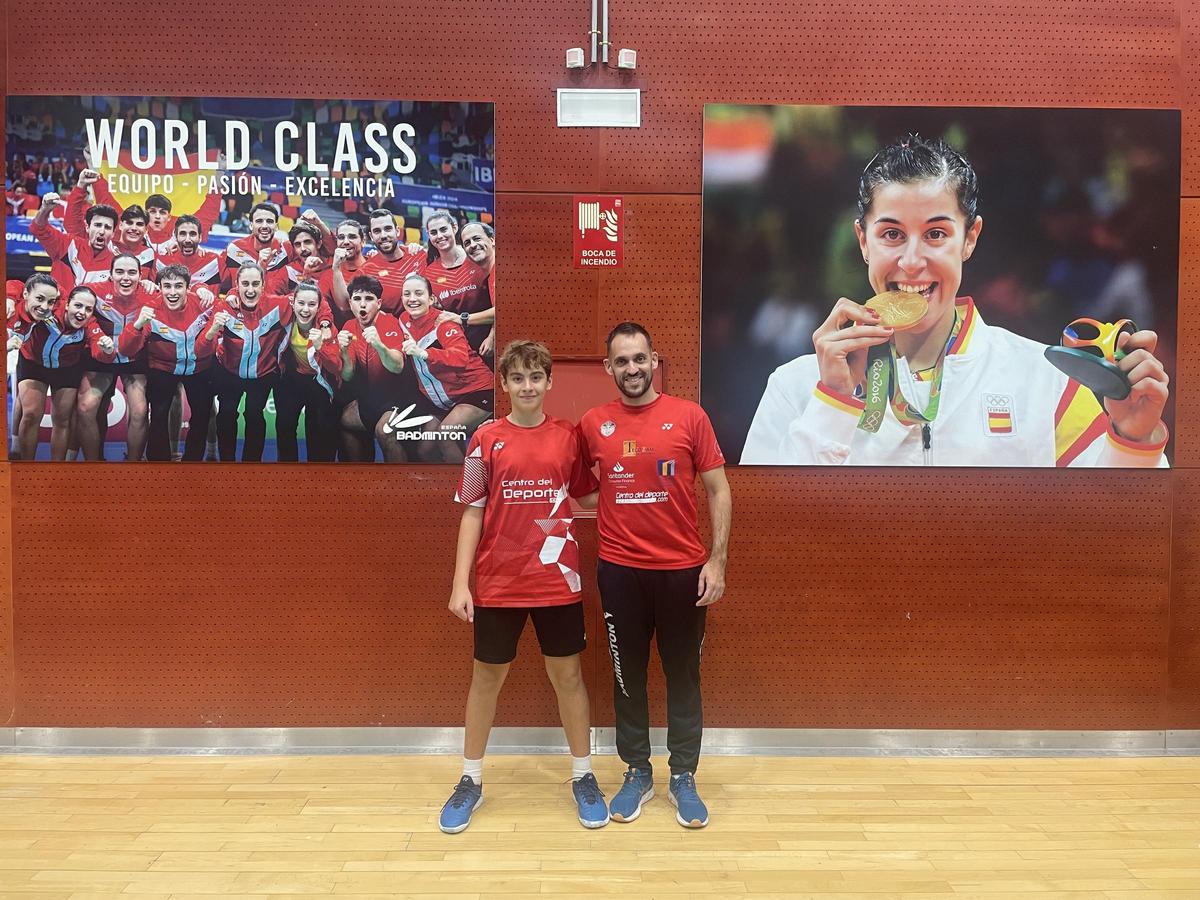 Demetrio Pinto y Aitor Llandres en Madrid.