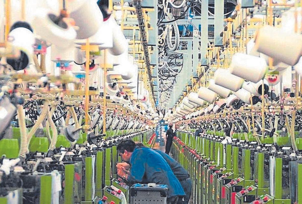Operarios en una empresa