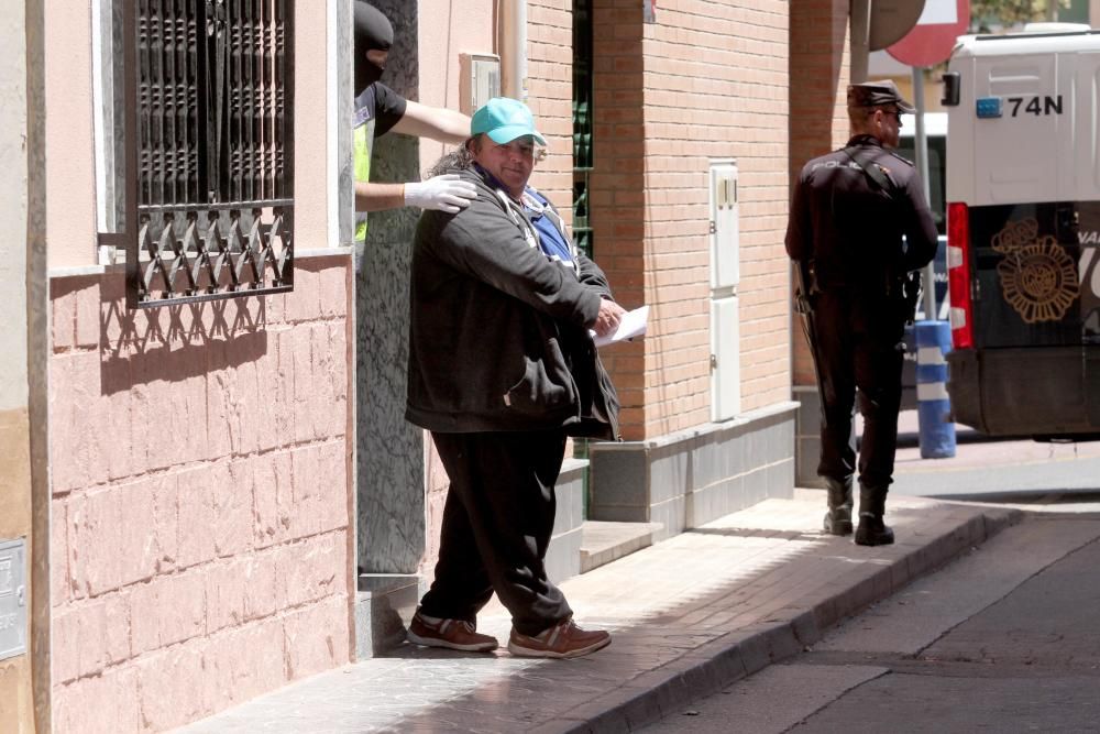 Redada antidroga en La Unión y Los Nietos