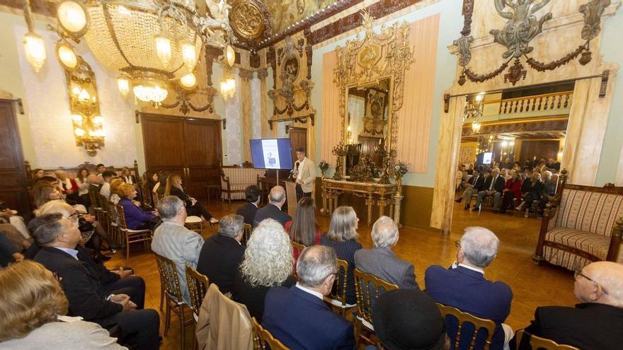 Presentación del libro de las memorias de Joaquín Galant en el Real Liceo Casino de Alicante