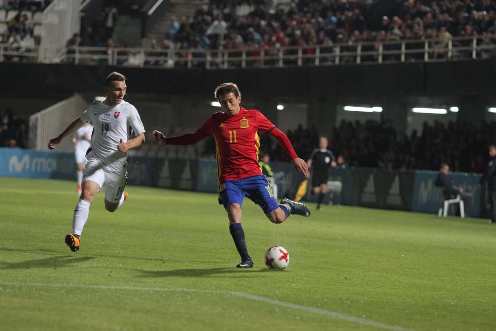 España-Eslovaquia sub-21 en Cartagena