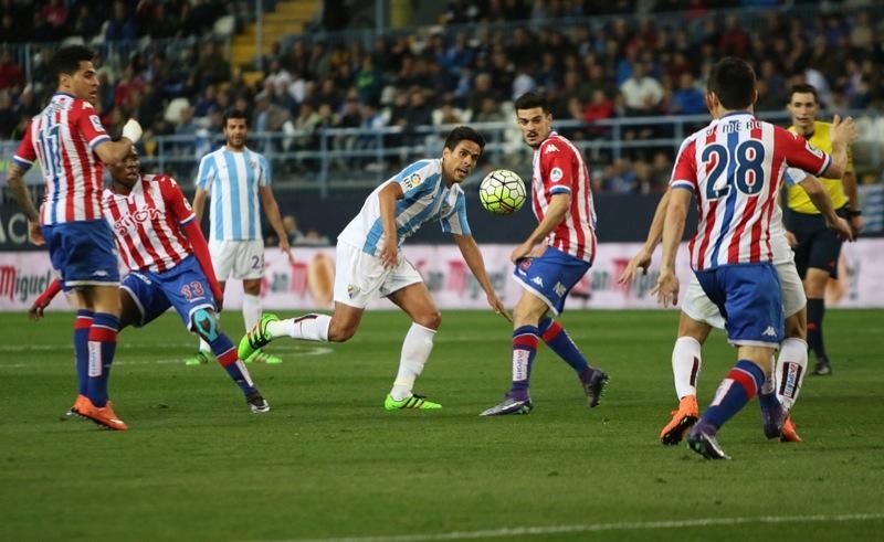 Liga BBVA | Málaga CF, 1 - Sporting de Gijón, 1