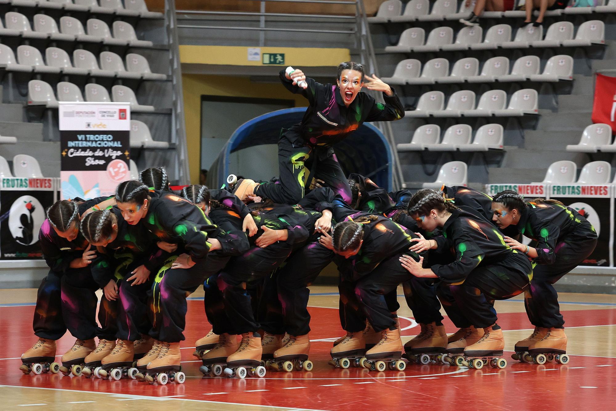 El certamen Cidade de Vigo de patinaje, en imágenes